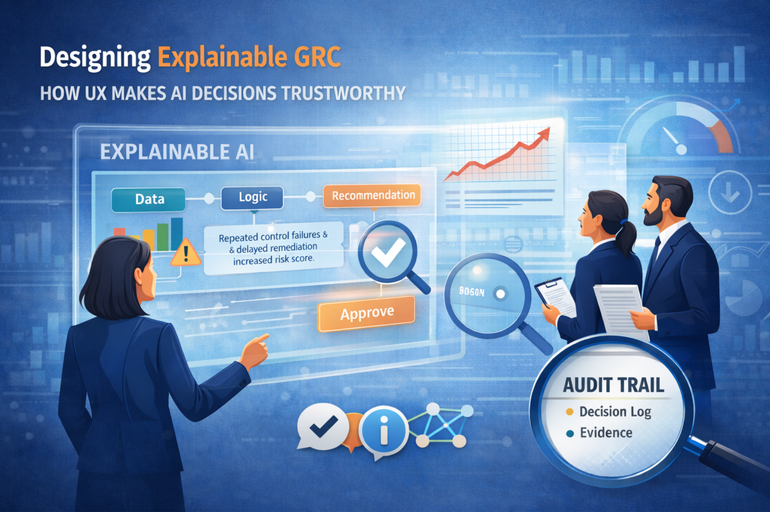 Designing Explainable GRC: How UX Makes AI Decisions Trustworthy