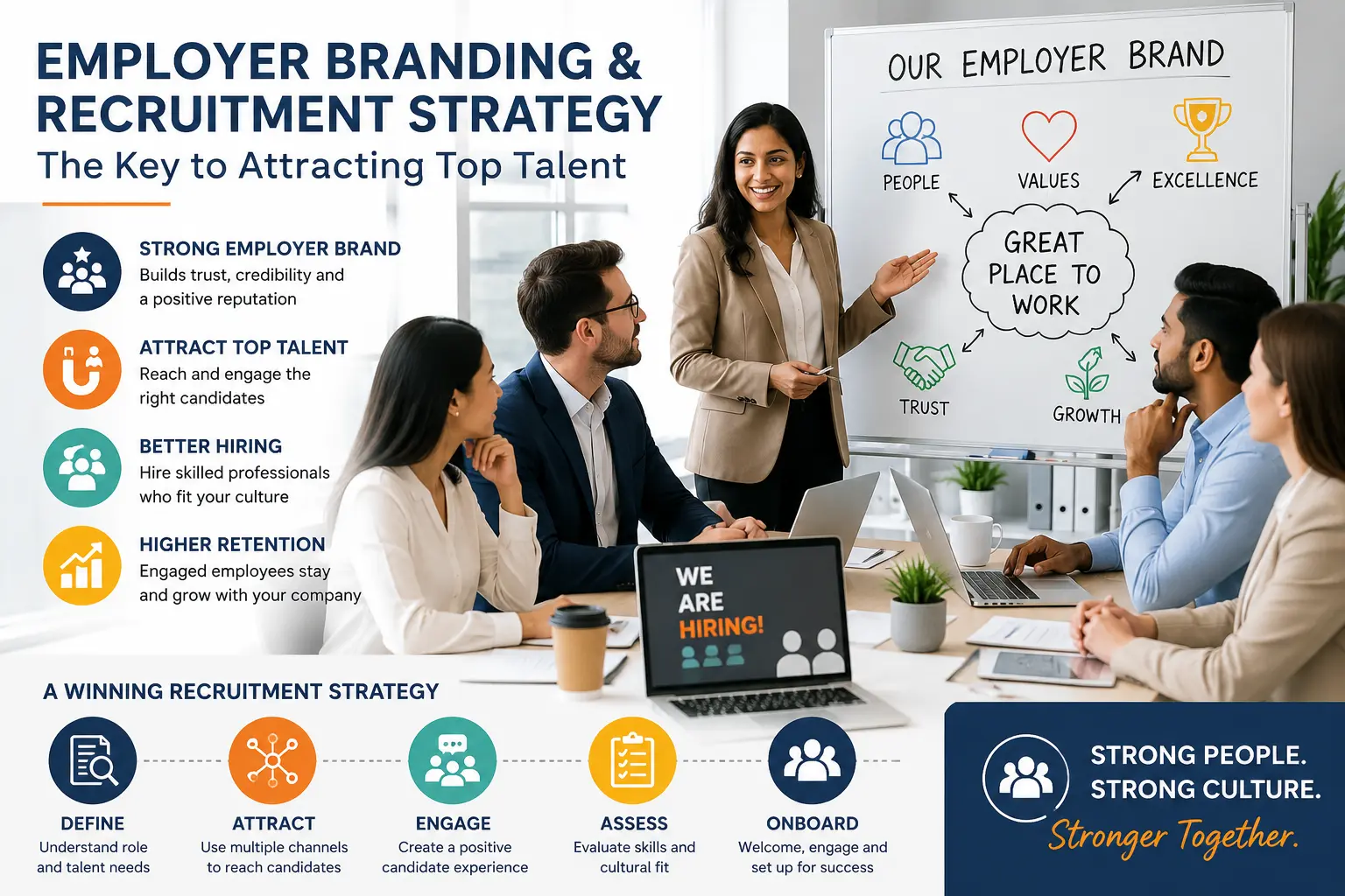 Employer Branding & Recruitment Strategy: The Key to Attracting Top Talent